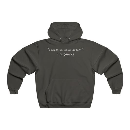 DEEJAWEEJ: Men's NUBLEND® Hooded Sweatshirt